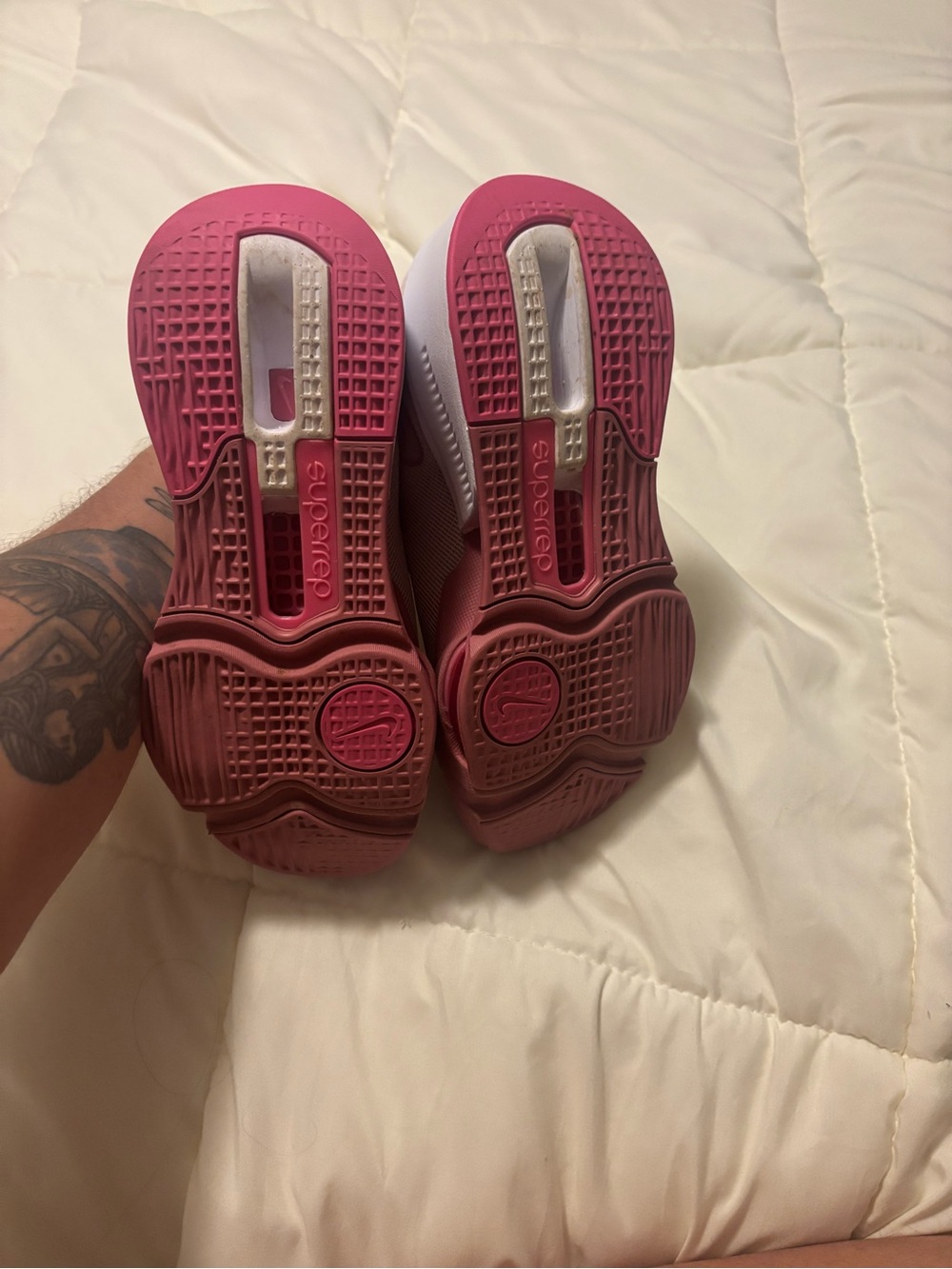 Nike Air Zoom Superrep Pink Sneakers Size - Picture 8 of 9